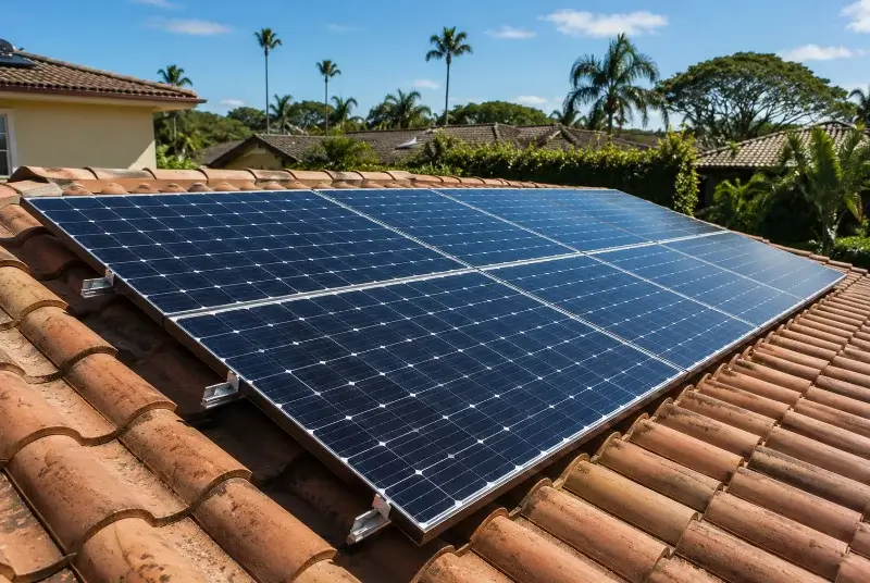 Installation de panneaux solaires à Moëze